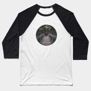 Circular Bridge Nature Geometric Photography Baseball T-Shirt